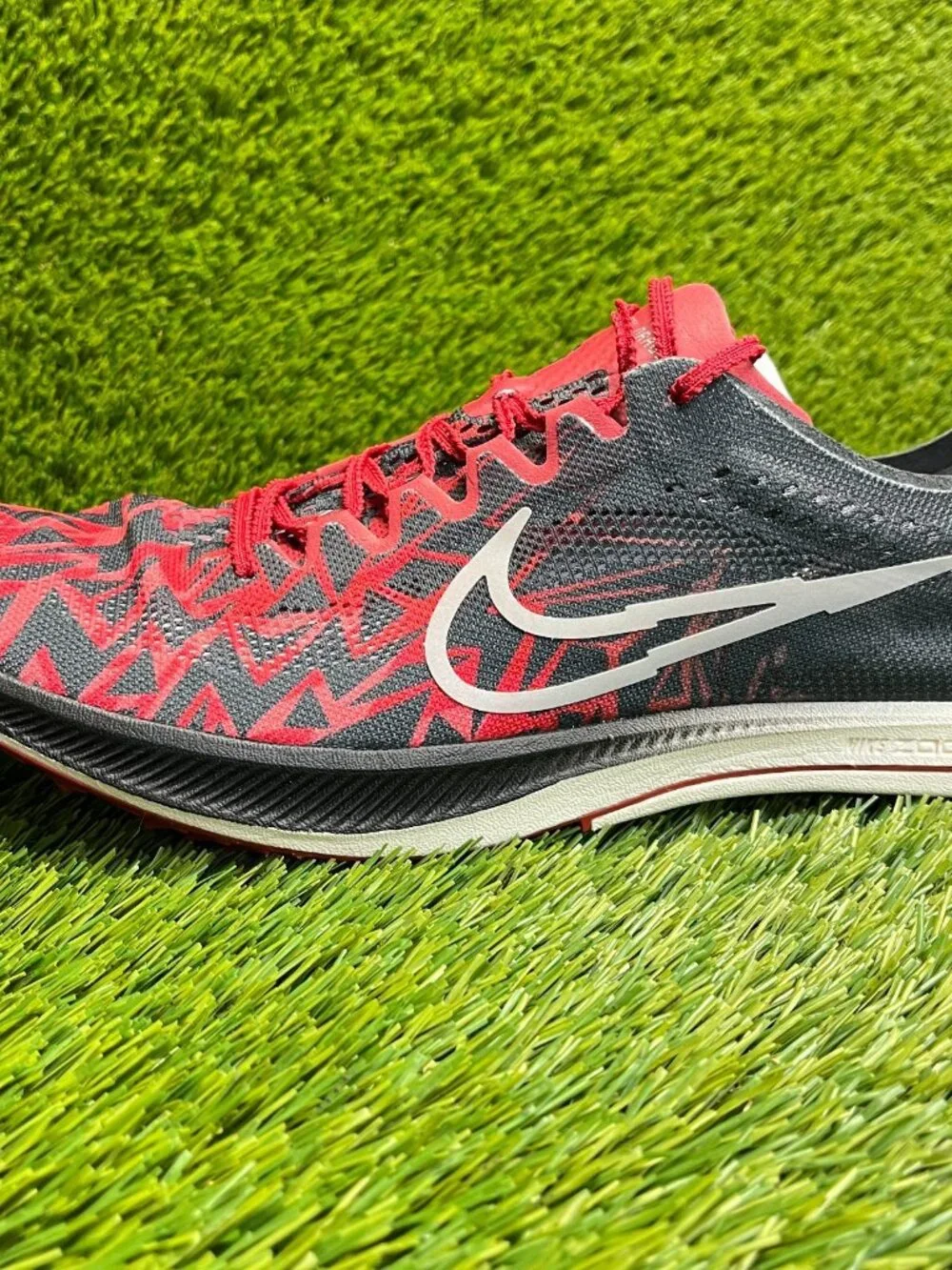 Nike ZoomX Dragonfly Bowerman Mens Size 14 Black Red Running‎ Track Spikes Shoes